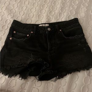 Free people jean shorts